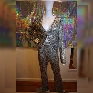 Sequin two piece outifit